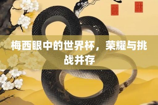 梅西眼中的世界杯，荣耀与挑战并存