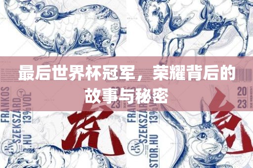 最后世界杯冠军，荣耀背后的故事与秘密吉安市靖泰电力工程有限公司