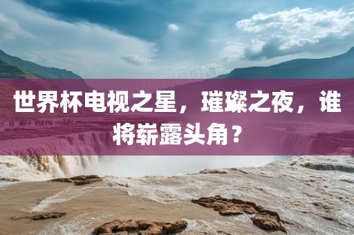 世界杯电视之星，璀璨之夜，谁将崭露头角？