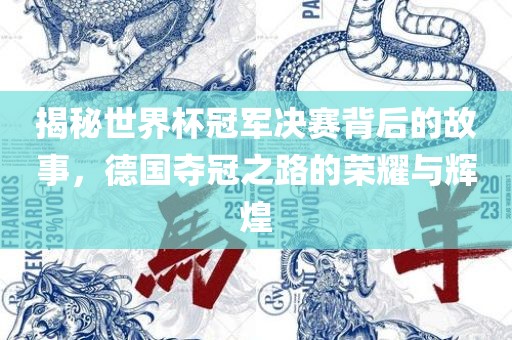 揭秘世界杯冠军决赛背后的故事，德国夺冠之路的荣耀与辉煌