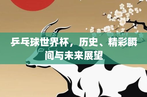 乒乓球世界杯，历史、精彩瞬间与未来展望吉安市靖泰电力工程有限公司