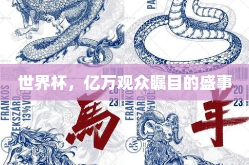 世界杯，亿万观众瞩目的盛事