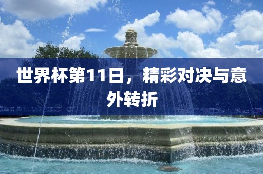 世界杯第11日，精彩对决与意外转折