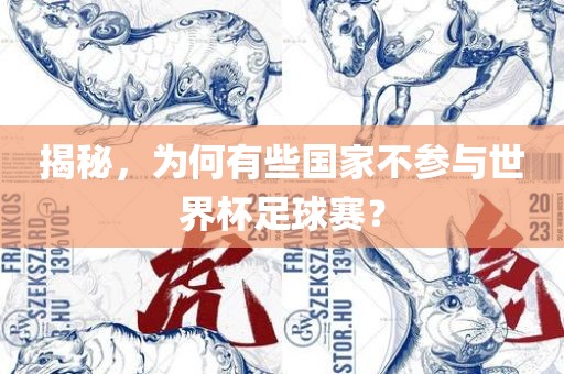 揭秘，为何有些国家不参与世界杯足球赛？吉安市靖泰电力工程有限公司