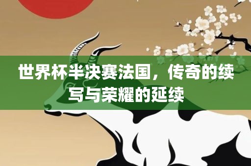 世界杯半决赛法国，传奇的续写与荣耀的延续