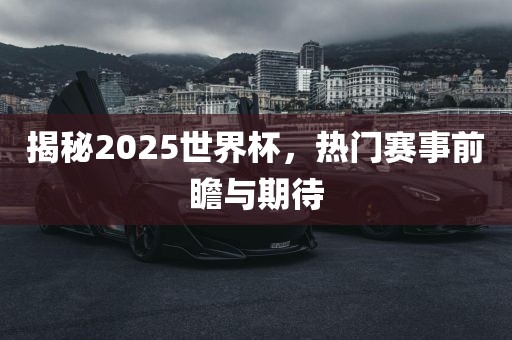 揭秘2025世界杯，热门赛事前瞻与期待