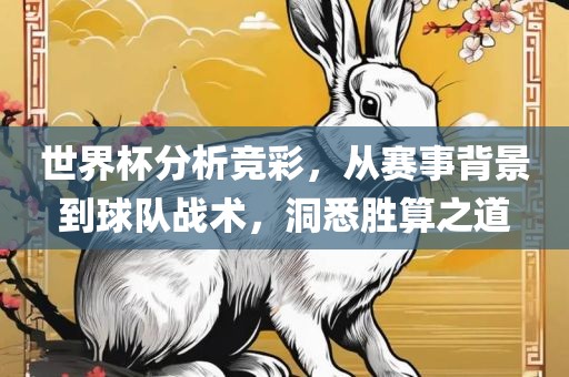 世界杯分析竞彩，从赛事背景到球队战术，洞悉胜算之道