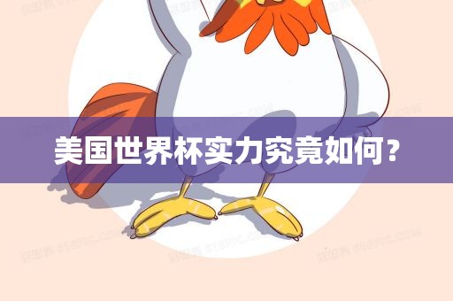 美国世界杯实力究竟如何？