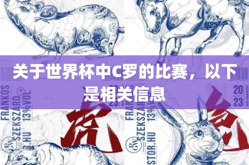 关于世界杯中C罗的比赛，以下是相关信息