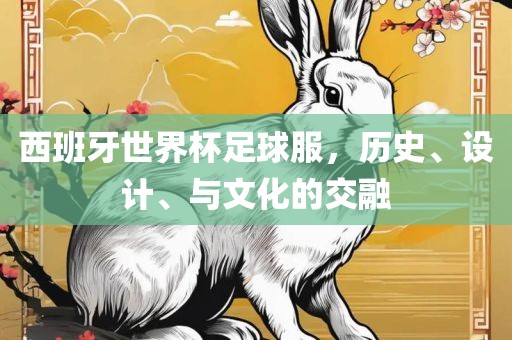 西班牙世界杯足球服，历史、设计、与文化的交融