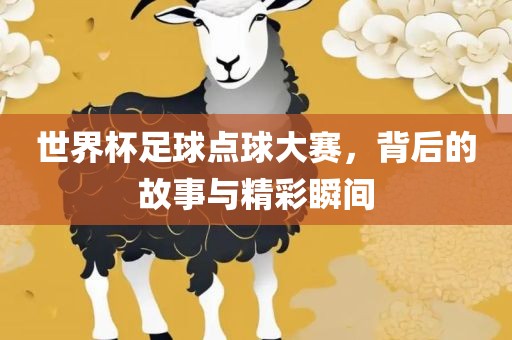 世界杯足球点球大赛，背后的故事与精彩瞬间