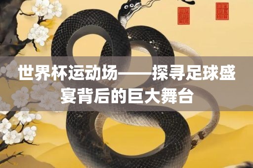 世界杯运动场——探寻足球盛宴背后的巨大舞台