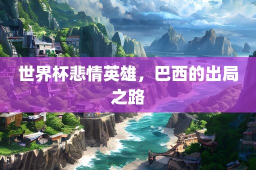 世界杯悲情英雄，巴西的出局之路
