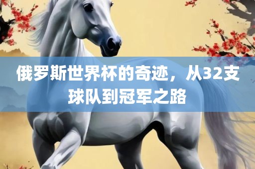 俄罗斯世界杯的奇迹，从32支球队到冠军之路