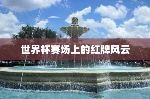 世界杯赛场上的红牌风云