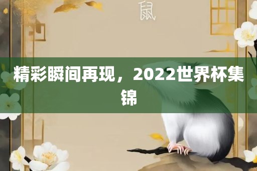 精彩瞬间再现，2022世界杯集锦