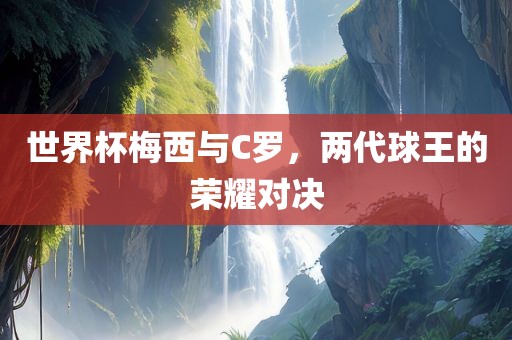 世界杯梅西与C罗，两代球王的荣耀对决