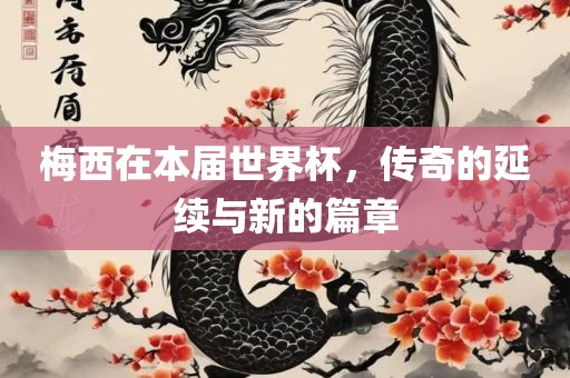 梅西在本届世界杯，传奇的延续与新的篇章