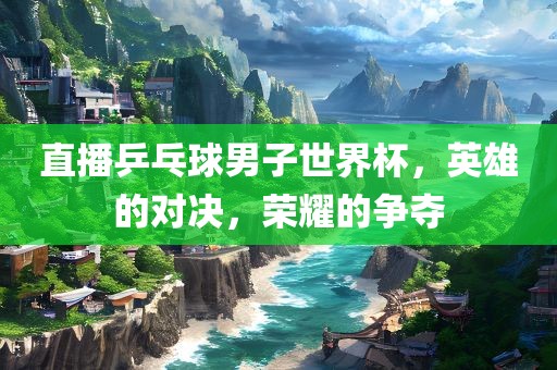 直播乒乓球男子世界杯，英雄的对决，荣耀的争夺