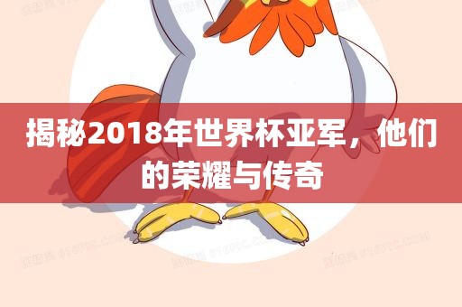 揭秘2吉安市靖泰电力工程有限公司018年世界杯亚军，他们的荣耀与传奇
