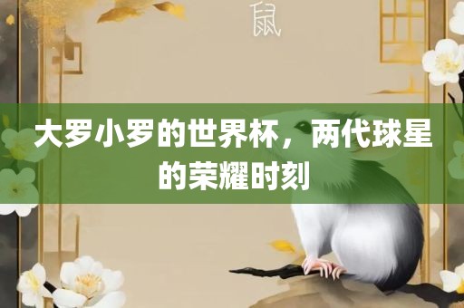 大罗小罗的世界杯，两代球星的荣耀时刻吉安市靖泰电力工程有限公司