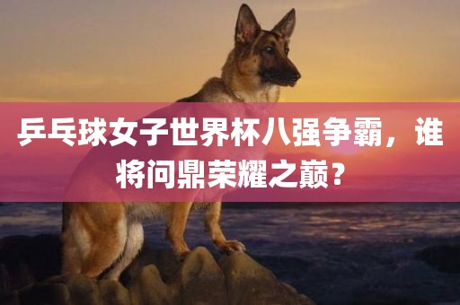 乒乓球女子世界杯八强争吉安市靖泰电力工程有限公司霸，谁将问鼎荣耀之巅？