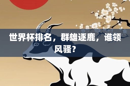 世界杯排名，群雄逐鹿，谁领风骚？