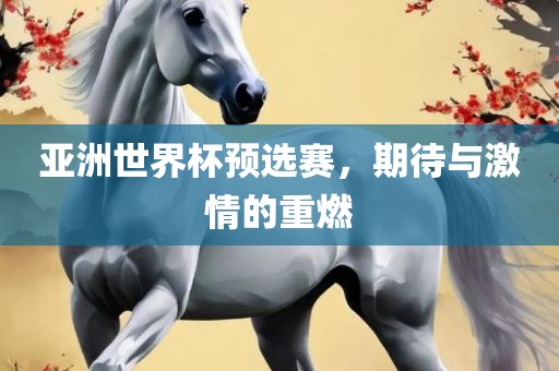 亚洲世界杯预选赛，期待与激情的重燃