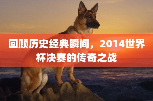 回顾历史经典瞬间，2014世界杯决赛的传奇之战