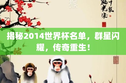 揭秘2014世界杯名单，群星闪耀，传奇重生！