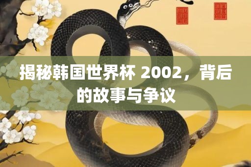揭秘韩国世界杯 2002，背后的故事与争议