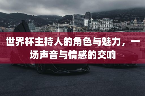 世界杯主持人的角色与魅力，一场声音与情感的交响