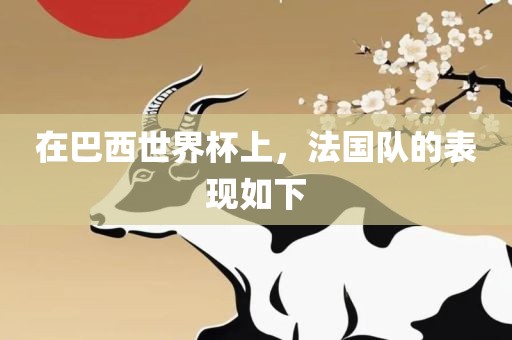 在巴西世界杯上，法国队的表现如下