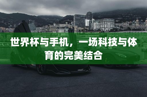 世界杯与手机，一场科技与体育的完美结合