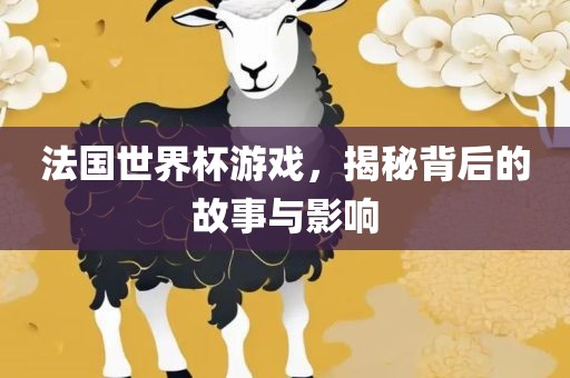 法国世界杯游戏，揭秘背后的故事与影响