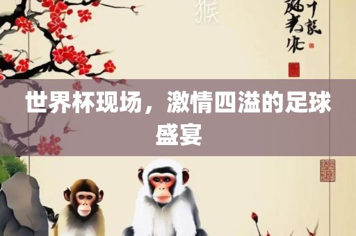 世界杯现场，激情四溢的足球盛宴