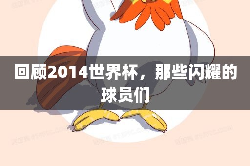 回顾2014世界杯，那些闪耀的球员们