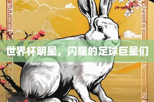 世界杯明星，闪耀的足球巨星们