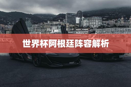 世界杯阿根廷阵容解析