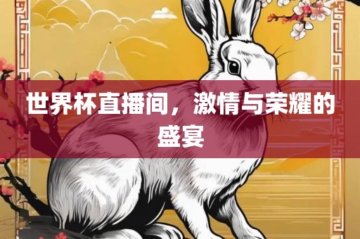 世界杯直播间，激情与荣耀的盛宴