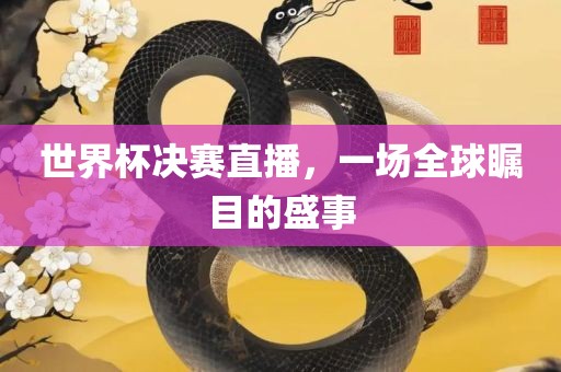 世界杯决赛直播，一场全球瞩目的盛事