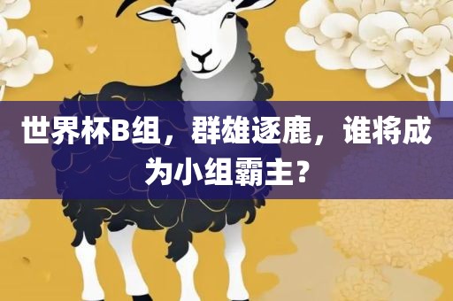 世界杯B组，群雄逐鹿，谁将成为小组霸主？