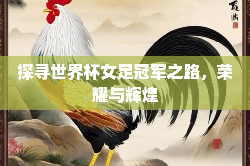探寻世界杯女足冠军之路，荣耀与辉煌