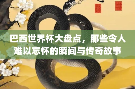 巴西世界杯大盘点，那些令人难以忘怀的瞬间与传奇故事