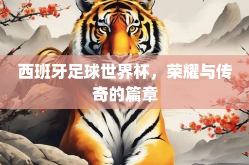 西班牙足球世界杯，荣耀与传奇的篇章