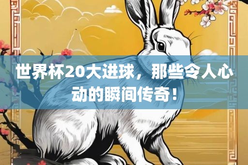 世界杯20大进球，那些令人心动的瞬间传奇！