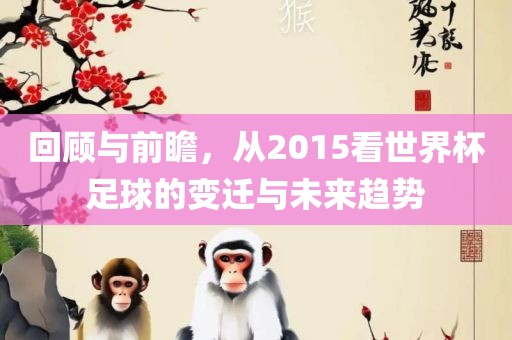 回顾与前瞻，从2015看世界杯足球的变迁与未来趋势