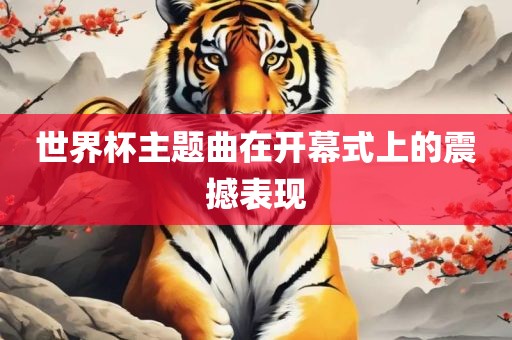 世界杯主题曲在开幕式上的震撼表现