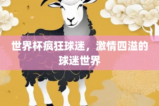 世界杯疯狂球迷，激情四溢的球迷世界