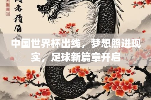 中国世界杯出线，梦想照进现实，足球新篇章开启
